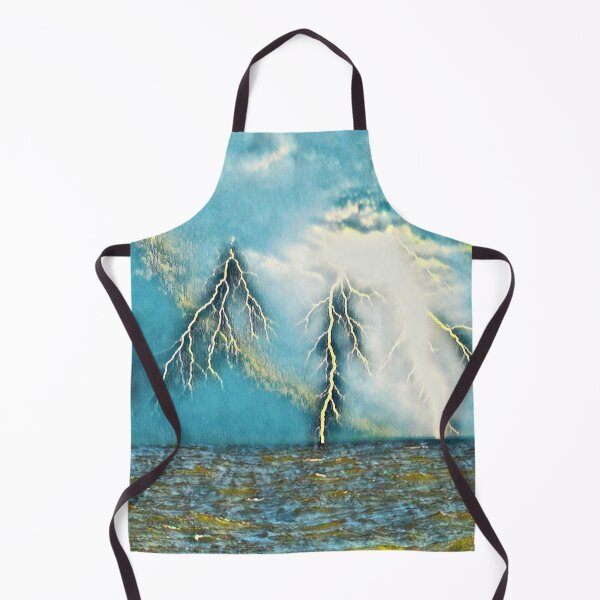 Item preview, GALATHI Green Ocean Lightning designed and sold by Galathi Designs.