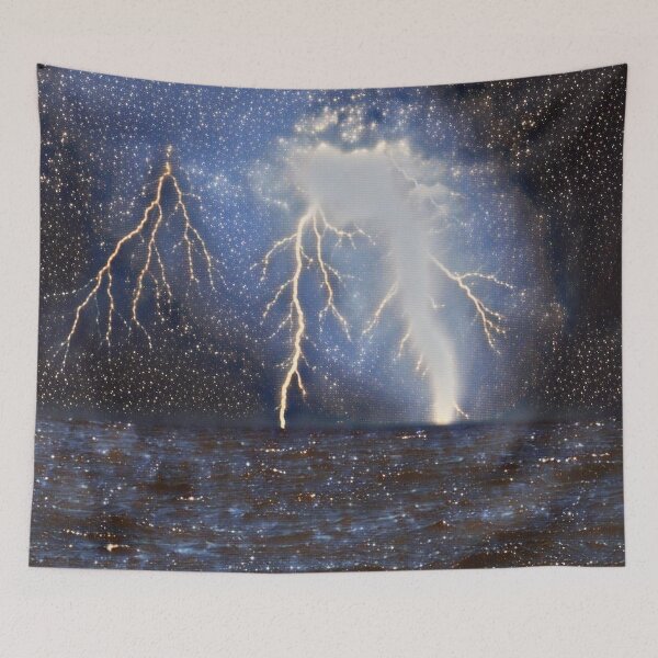 Item preview, GALATHI Stars Ocean Lightning designed and sold by Galathi Designs.