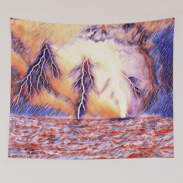 Item preview, GALATHI New Age Ocean Lightning designed and sold by Galathi Designs.