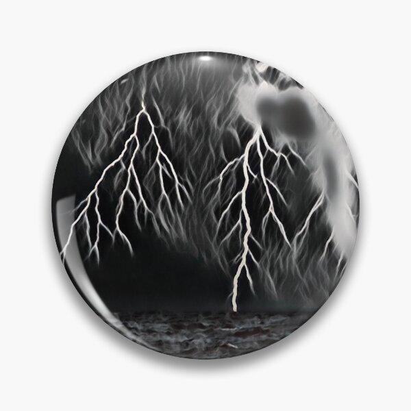Item preview, GALATHI Black Ocean Lightning designed and sold by Galathi Designs.