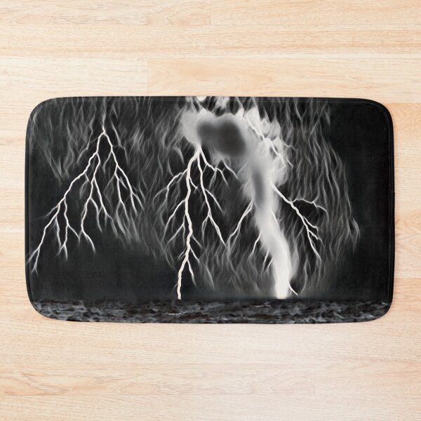 Item preview, GALATHI Black Ocean Lightning designed and sold by Galathi Designs.