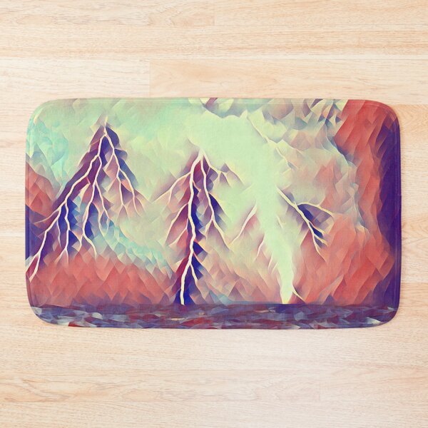 Item preview, GALATHI Painting Ocean Lightning designed and sold by Galathi Designs.
