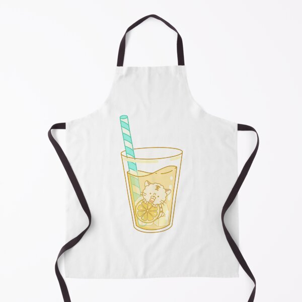 Item preview, Cute cat character in cool lemonade designed and sold by Planb StudioDesign.