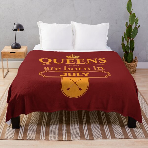 Item preview, Queens Are Born In July | Birthday Gift | designed and sold by Minimalwiz.