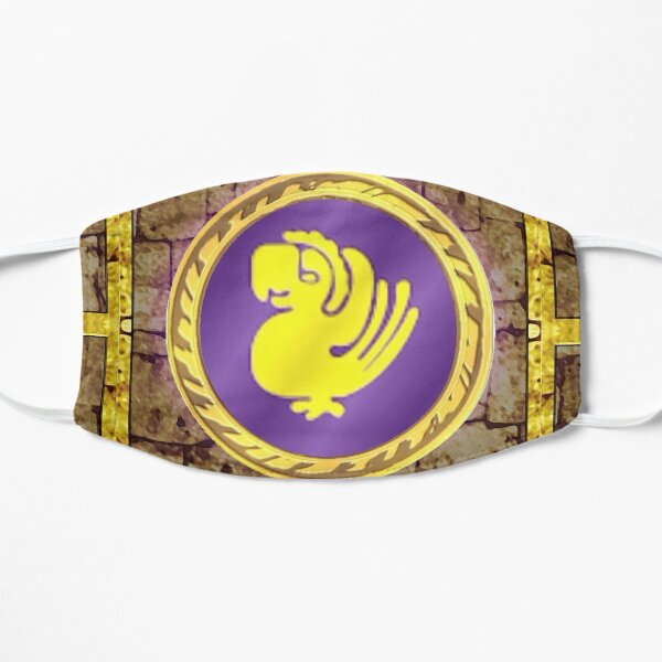 Legends of the Hidden Temple Set : Purple Parrots Flat Mask