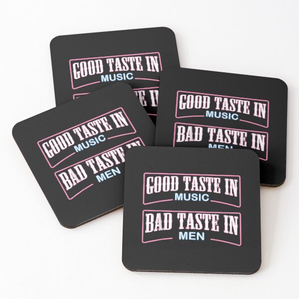 Item preview, Good Taste in Music Bad Taste in Men Funny Sarcasm Lover Sarcastic shirt gift women men Gift designed and sold by Roxan58.