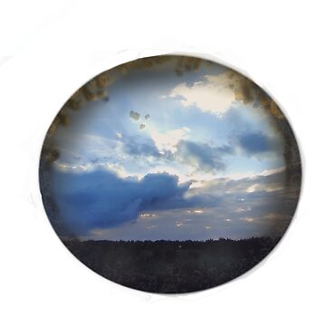 Artwork thumbnail, Cloudy Blue Sky Orb by AheraRoses