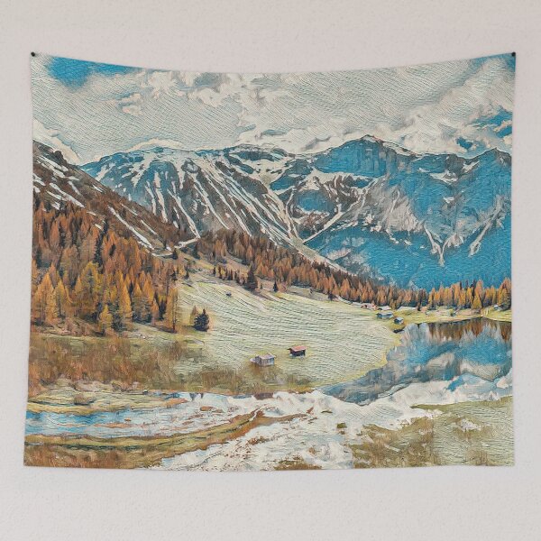 Item preview, GALATHI Natural Oasis Brown - Oasis designed and sold by Galathi Designs.
