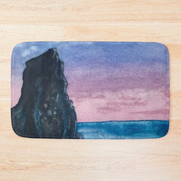 Item preview, Cloudy Ocean Sunrise Watercolor Painting  designed and sold by Lady-Lilac.