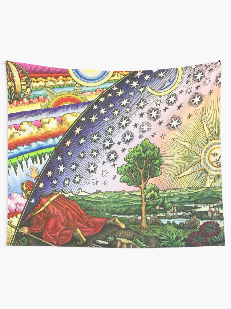 Alternate view of Hermetic Gnostic - Tapestry, T Shirt, and Mask Tapestry