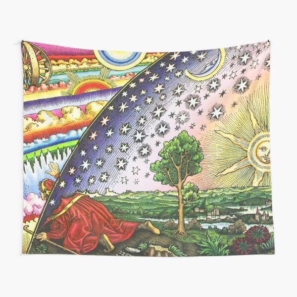 Hermetic Gnostic - Tapestry, T Shirt, and Mask Tapestry