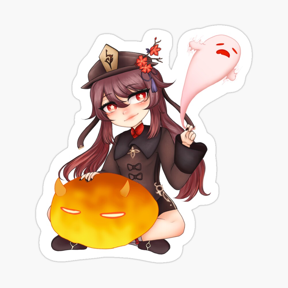 Hutao genshin impact slime