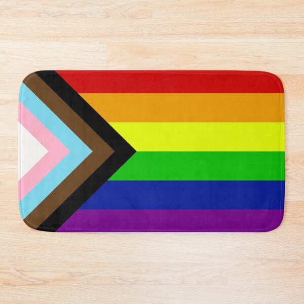Item preview, Progress Pride Flag designed and sold by Spectrum Perspectives.