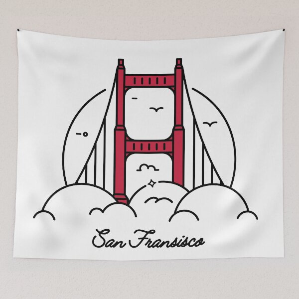 Item preview, San Fransisco designed and sold by mnmlstID.