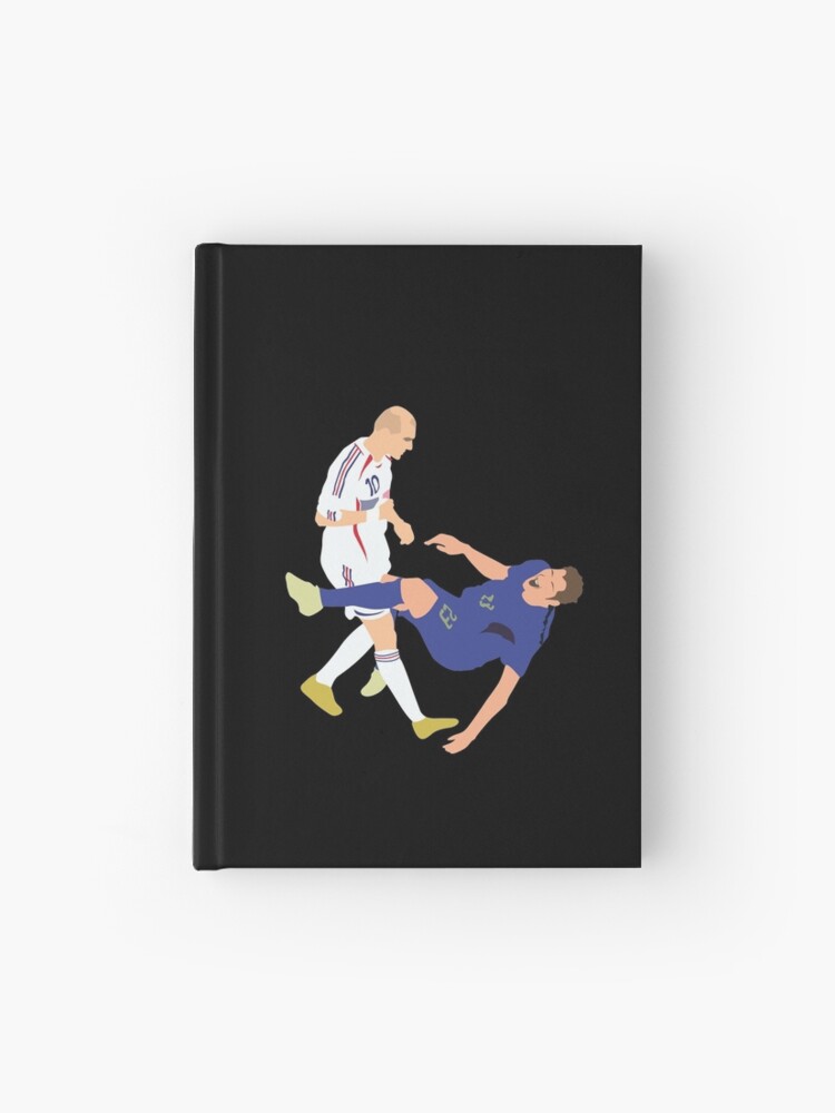 Zidane Iconic Headbutt Materazzi World Cup 2006 Hardcover Journal