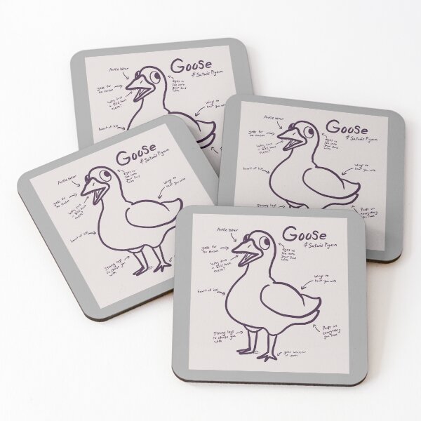 Item preview, Goose [No Color] designed and sold by Salem Scribbles.