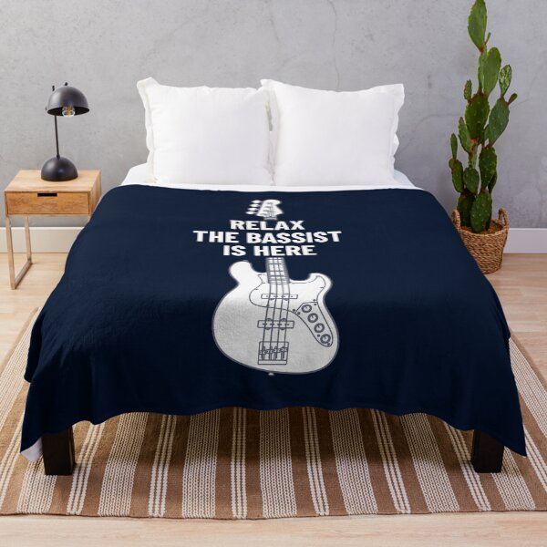 Item preview, Relax The Bassist Is Here Bass Guitar designed and sold by nightsworthy.