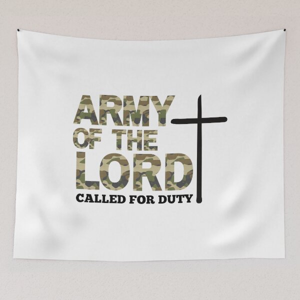Item preview, Army of the Almighty Lord designed and sold by garmentoffaith.