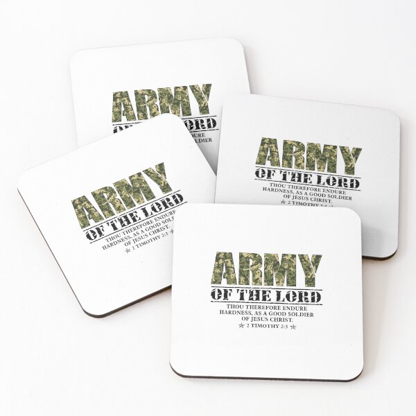 Item preview, 2 Timothy 2:3 The Lord's Army designed and sold by garmentoffaith.