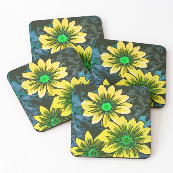 Item preview, Yellow Gazania Flowers designed and sold by Carlo Varo.
