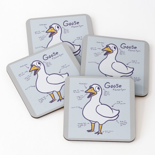 Item preview, Goose [Colored] designed and sold by Salem Scribbles.