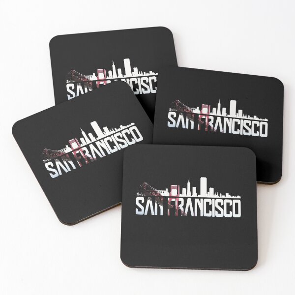 Item preview, San Francisco Skyline Golden Gate Brigde California Gift SFO designed and sold by smartrocket.