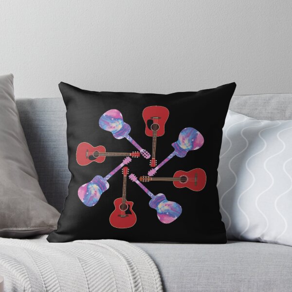 Item preview, Circular Pattern of Red Acoustic Guitars designed and sold by nightsworthy.