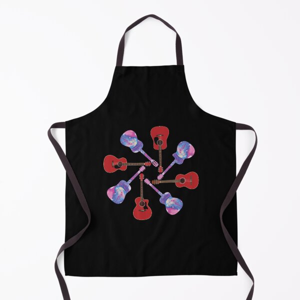 Item preview, Circular Pattern of Red Acoustic Guitars designed and sold by nightsworthy.