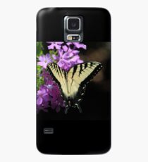 Tiger Swallowtail Butterfly on Garden Phlox Case/Skin for Samsung Galaxy