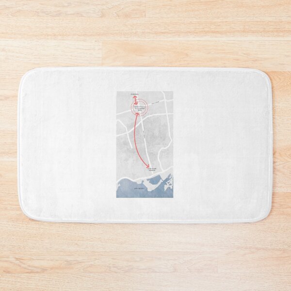 Item preview, Finch ave Toronto Ontario Canada Map Torontonian designed and sold by create-own67.