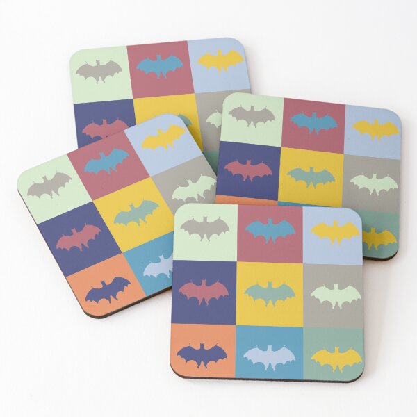 Item preview, Bats of New Zealand - Pop Art designed and sold by Pekapeka of NZ.