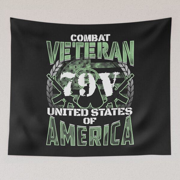 Item preview, 79V MOS United States Combat Veteran TShirt27 designed and sold by emilydor.