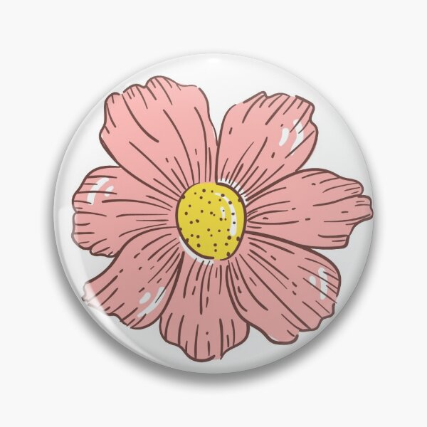 Artikelvorschau, Pinke Blume entworfen und verkauft von Anjestic Studio.