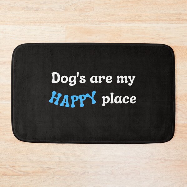 Item preview,  Dogs are my Happy place designed and sold by Monique Alexander.