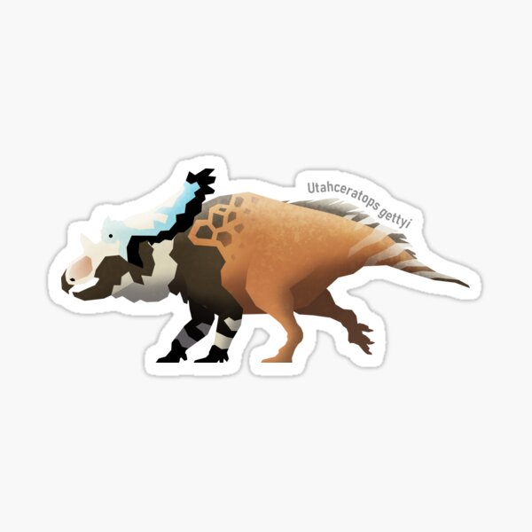 Utahceratops gettyi Sticker