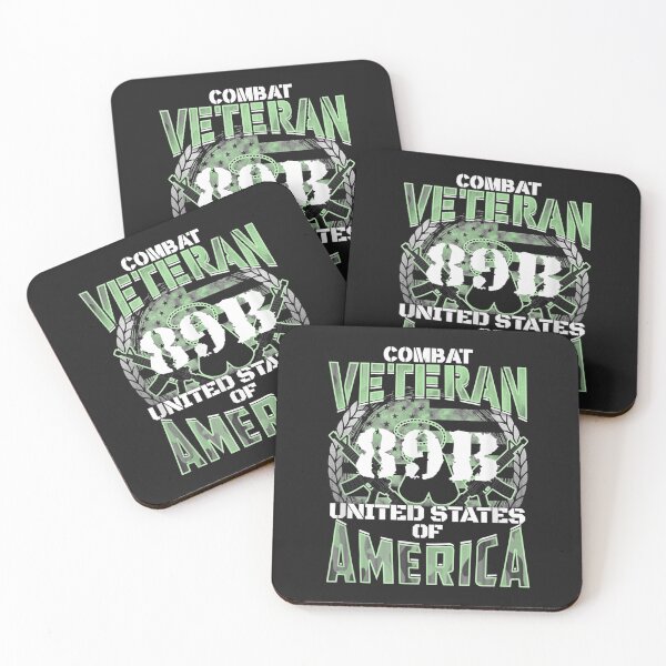 Item preview, 89B MOS United States Combat Veteran TShirt26 designed and sold by emilydor.
