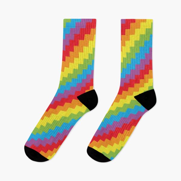 Item preview, Rainbow Chevron Diagonal designed and sold by Spectrum Perspectives.