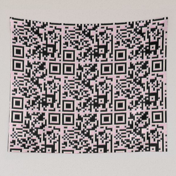 Item preview, Pink Brick QR designed and sold by Tovers.