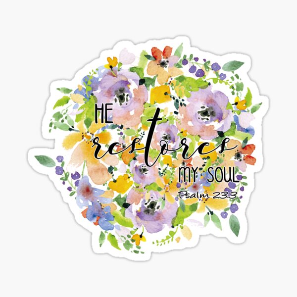 Item preview, Psalm 23:3 designed and sold by ReVivingHoPe.