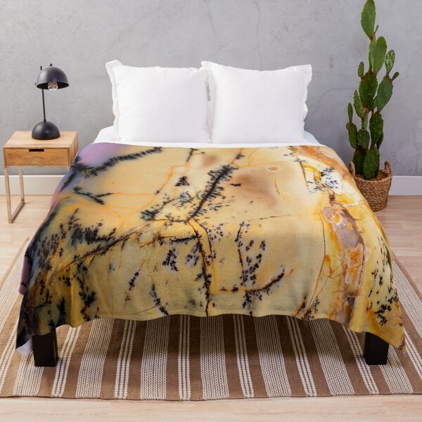 Item preview, Yellow Violet Galaxies Sliced Geode Agate Graphic Pattern designed and sold by Sohee Jin.