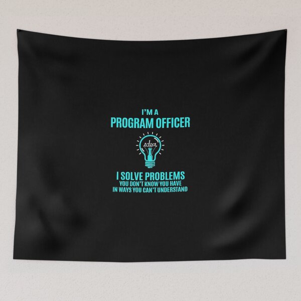 Item preview, Program Officer T Shirt - I Solve Problems Gift Item Tee designed and sold by llcockroge.