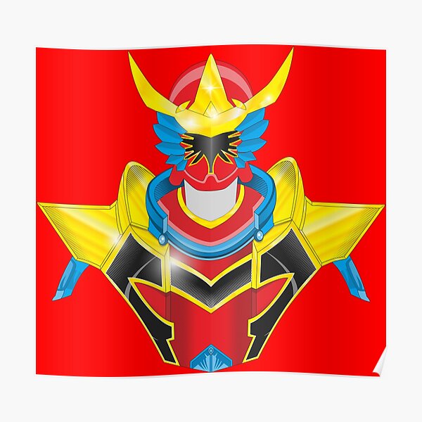 Poster Power Rangers Redbubble