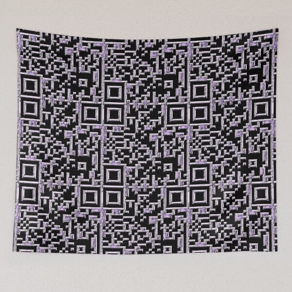 Item preview, Purple Brick QR designed and sold by Tovers.
