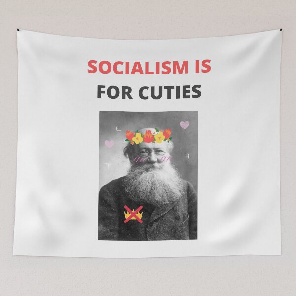 Item preview, Socialism Is For Cuties designed and sold by Obsquidian.