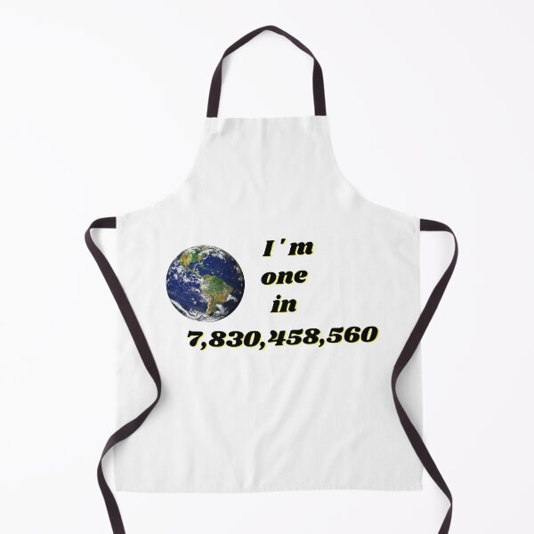 Item preview, I'm one in 7,830,458,560 (black font with outline) designed and sold by kindryb.
