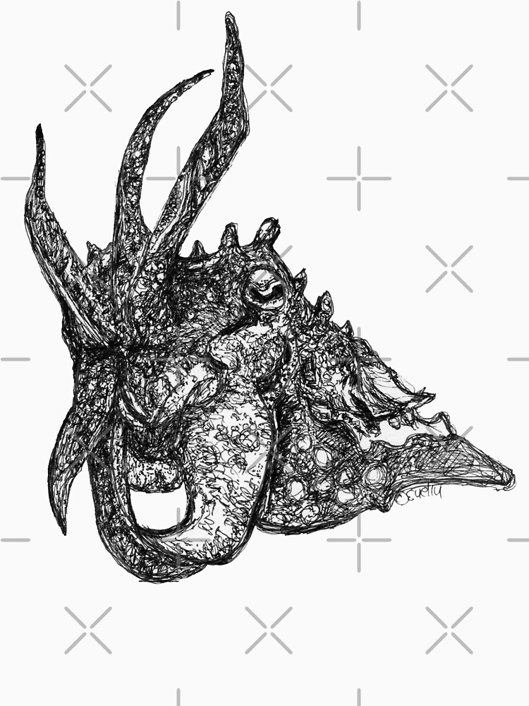 Rufus the Reaper Cuttlefish by Wildcard-Sue