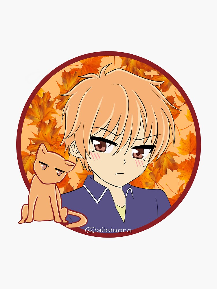 Chibi Kyo Sohma Sticker For Sale By Alicisora Redbubble 6033