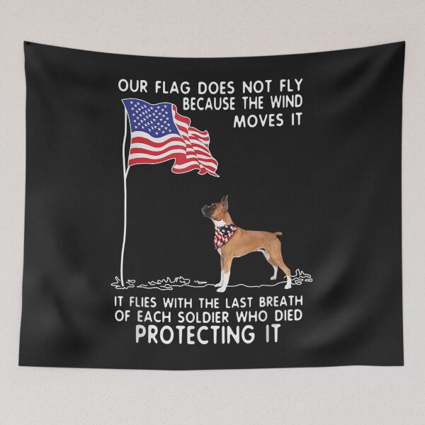 Item preview, Funny Boxer dog american flag american Independence day TShirt58 designed and sold by emilydor.