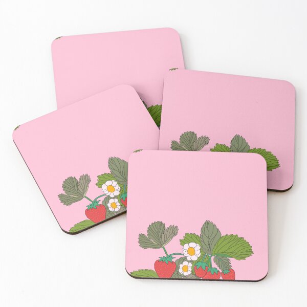 Item preview, strawberry plants designed and sold by kawaiiii-potato.