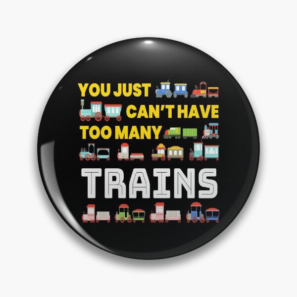 Item preview, Too Many Trains Model Railroad designed and sold by MooonTees.